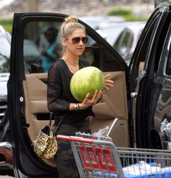 Exclusif - Anna Kournikova à Miami, le 30 juillet 2018.