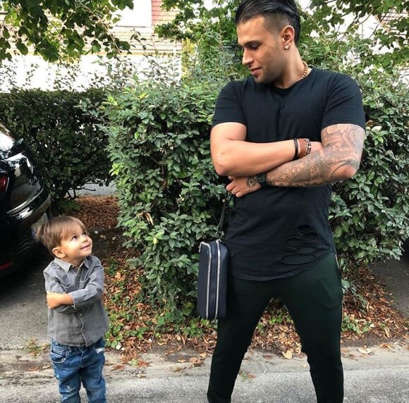 Neymar avec son fils Lyam, 4 ans - photo Instagram du 2 septembre 2018