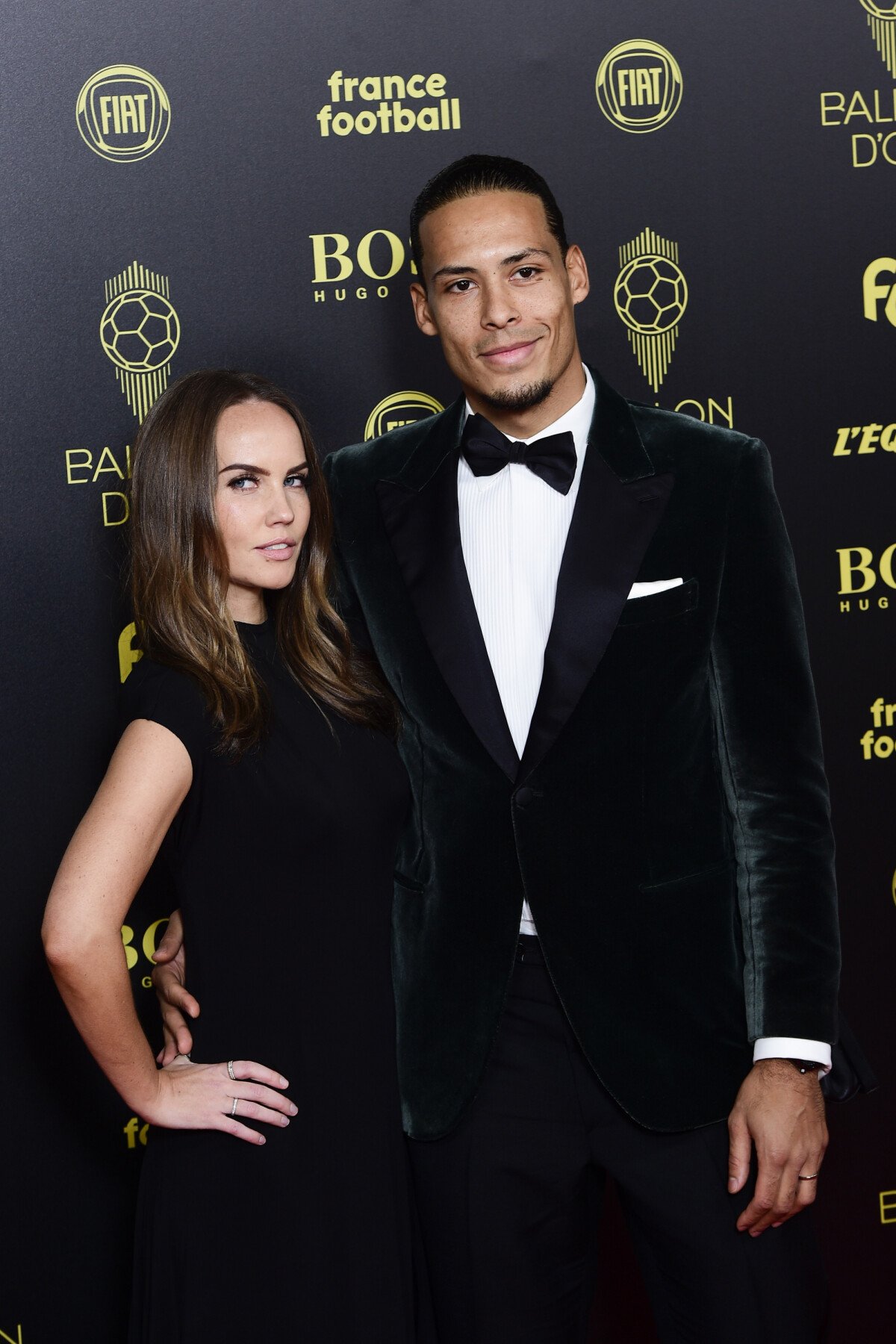 Photo Virgil Van Dijk et sa femme Rike Nooitgedagt C r monie