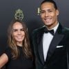 Virgil Van Dijk et sa femme Rike Nooitgedagt - Cérémonie du Ballon d'Or 2019 à Paris le 2 décembre 2019. © Jeremy Melloul/Bestimage