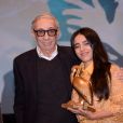 André Téchiné, Hafsia Herzi - Clôture du 6ème Festival du cinéma et musique de film de la Baule le 10 novembre 2019. © Rachid Bellak/Bestimage