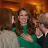 Kate Middleton, duchesse de Cambridge - La reine Elisabeth II d'Angleterre donne une réception à Buckingham Palace à l'occasion du Sommet de l'Otan à Londres, le 3 décembre 2019.