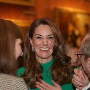 Kate Middleton, duchesse de Cambridge - La reine Elisabeth II d'Angleterre donne une réception à Buckingham Palace à l'occasion du Sommet de l'Otan à Londres, le 3 décembre 2019.