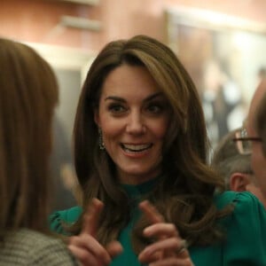 Kate Middleton, duchesse de Cambridge - La reine Elisabeth II d'Angleterre donne une réception à Buckingham Palace à l'occasion du Sommet de l'Otan à Londres, le 3 décembre 2019.