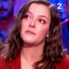 Camille Lellouche dans l'émission "Ça ne sortira pas d'ici", présentée par Michel Cymes sur France 2. Le 5 décembre 2019.