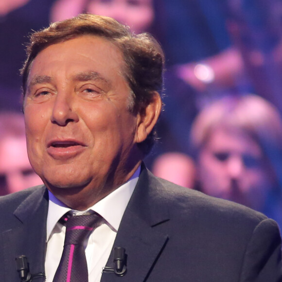 Exclusif - Jean-Pierre Foucault - Enregistrement à l'occasion des 15 ans de l'émission "Qui veut gagner des millions ?" sur TF1 au studio Carrère A de La Plaine Saint-Denis le 31 aout 2015.