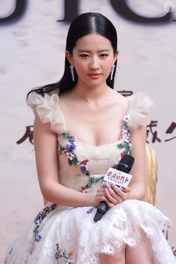 Liu Yifei à Pékin, le 20 octobre 2013.