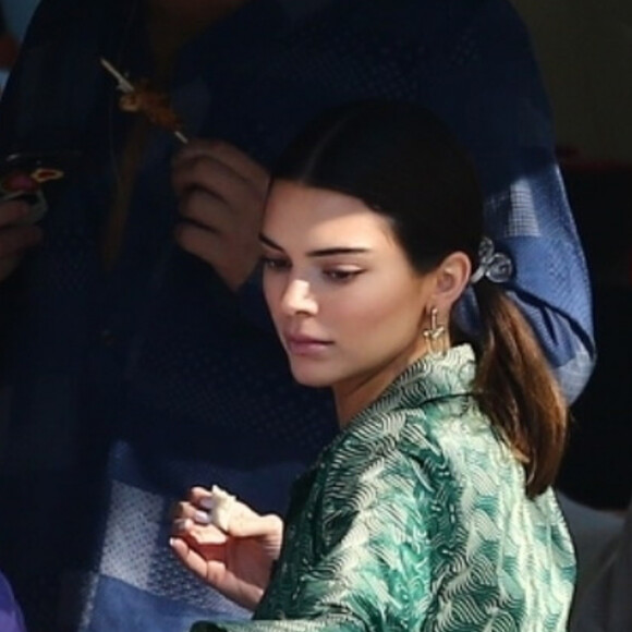 Kendall Jenner prend du bon temps sur le yacht de D.Grutamn, à l'occasion d'Art Basel, à Miami, le 6 décembre 2019. 06/12/2019 - Miami