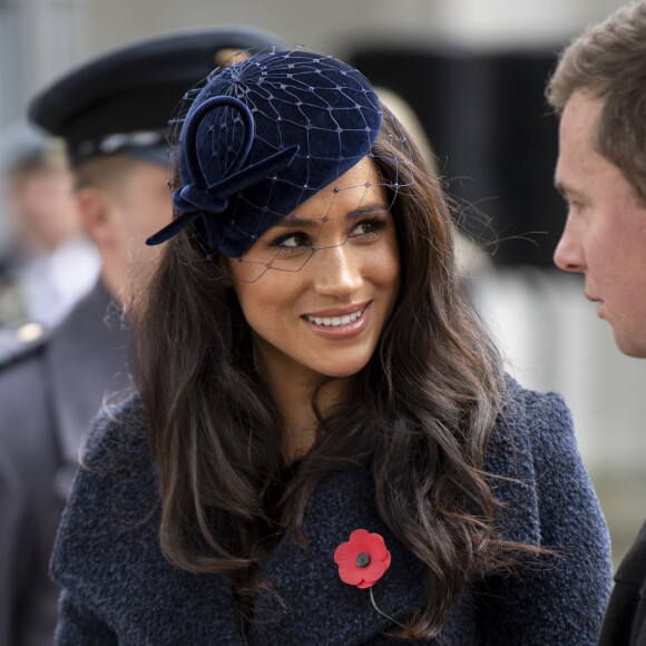 Meghan Markle, duchesse de Sussex, assiste au 'Remembrance Day', une cérémonie d'hommage à tous ceux qui sont battus pour la Grande-Bretagne, à Westminster Abbey, le 7 novembre 2019.