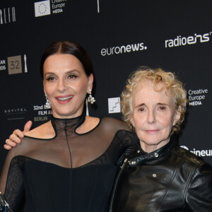 Juliette Binoche et Claire Denis assistent aux European Film Awards 2019 à Berlin, le 7 décembre 2019.