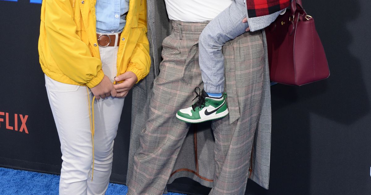 Allison Holker et ses deux enfants assistent à l'avant-première de