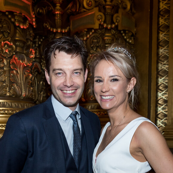 Exclusif - Elodie Gossuin-Lacherie et son mari Bertrand Lacherie - Avant-première de la nouvelle saison "Festival Pirates et Princesses" de Disneyland Paris au Palais Garnier à Paris, France, le 9 mars 2018.  © Cyril Moreau/Bestimage