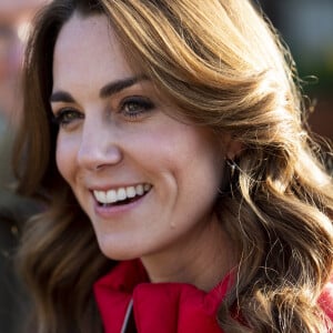 Kate Catherine Middleton, duchesse de Cambridge, a participé aux activités caritatives de Noël avec les familles et les enfants lors de sa visite à la "Peterley Manor Farm" à Buckinghamshire. Le 4 décembre 2019