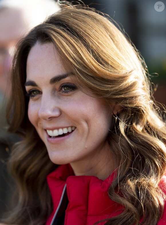 Kate Catherine Middleton, duchesse de Cambridge, a participé aux activités caritatives de Noël avec les familles et les enfants lors de sa visite à la "Peterley Manor Farm" à Buckinghamshire. Le 4 décembre 2019