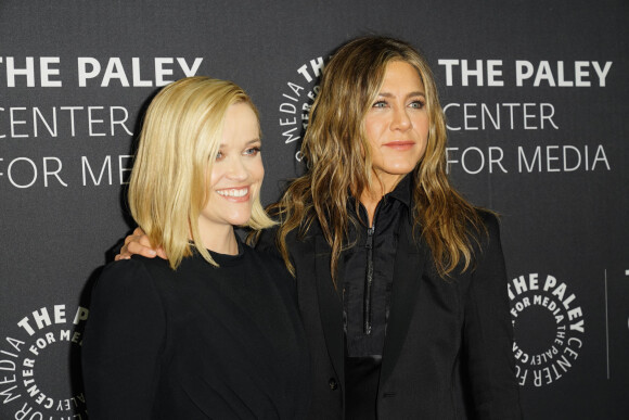 Reese Witherspoon et Jennifer Aniston à la soirée The Paley Center For Media à New York, le 29 octobre 2019