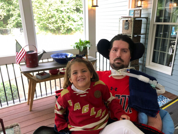 Photo publiée sur le compte Instagram de Pete Frates