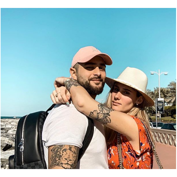 Jesta et Benoït de "Koh-Lanta" en amoureux à Dubaï - Instagram, 9 février 2019