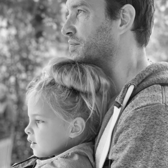Bertrand Lacherie et sa fille Joséphine, le 9 décembre 2019, sur Instagram