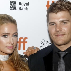 Paris Hilton et son fiancé Chris Zylka - Première du film "The Death and Life of John F. Donovan" lors du Festival International du Film de Toronto (TIFF). Le 10 septembre 2018 © Future-Image / Zuma Press / Bestimage