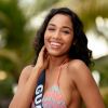 Miss Guadeloupe, Clémence Botino, lors du voyage Miss France 2020, à Tahiti, en novembre 2019.