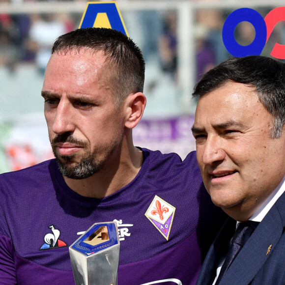 Frank Ribery lors du match du championnat d'Italie de football Serie A, opposant l'ACF Fiorentina à l'Udinese Calcio au stade Artemio Franchi à Florence, Italie, le 6 octobre 2019. © Inside/Panoramic/Bestimage