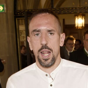 Franck Ribéry - Les joueurs du Bayern de Munich fêtent leur titre de champion d'Allemagne à Munich devant leurs fans le 26 Mai 2019.