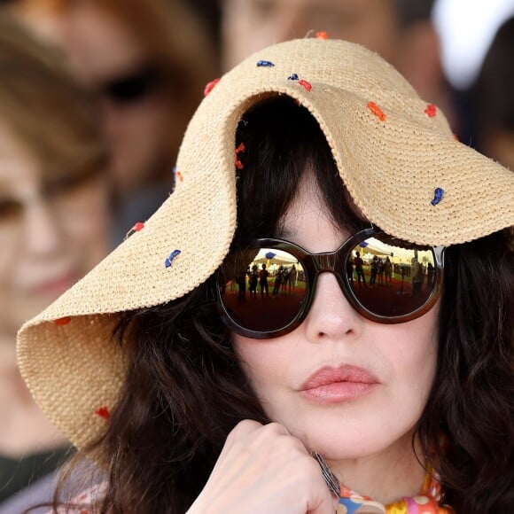 Exclusif - Isabelle Adjani - Inauguration de l'hôpital Mère-Enfant de Bingerville, financé par la fondation "Children of Africa" en Côte d'Ivoire, le 16 mars 2018. © Dominique Jacovides/Bestimage