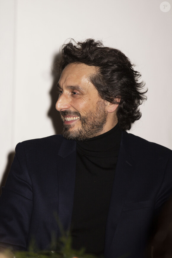 Exclusif - Vincent Elbaz - Dîner de Noël au siège de la maison Sandro à Paris le 10 décembre 2019. © Jack Tribeca/Bestimage