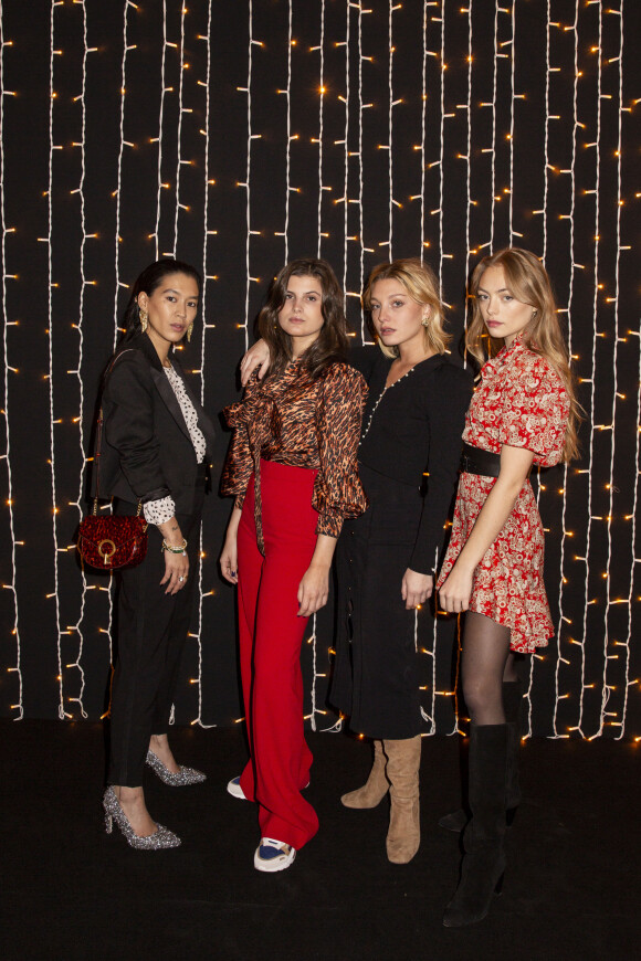 Exclusif - guest, Alice Violier, Janie, Anouchka Gauthier - Dîner de Noël au siège de la maison Sandro à Paris le 10 décembre 2019. © Jack Tribeca/Bestimage