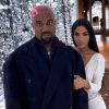 Soirée du réveillon de Noël chez Kim Kardashian et Kanye West. Calabasas, le 24 décembre 2018.