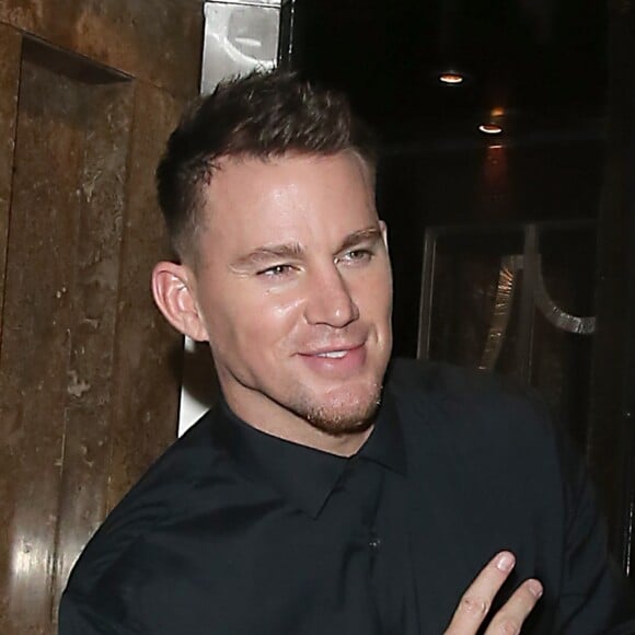 Channing Tatum à la sortie de la première de "Magic Mike Live" à Londres, le 28 novembre 2018.