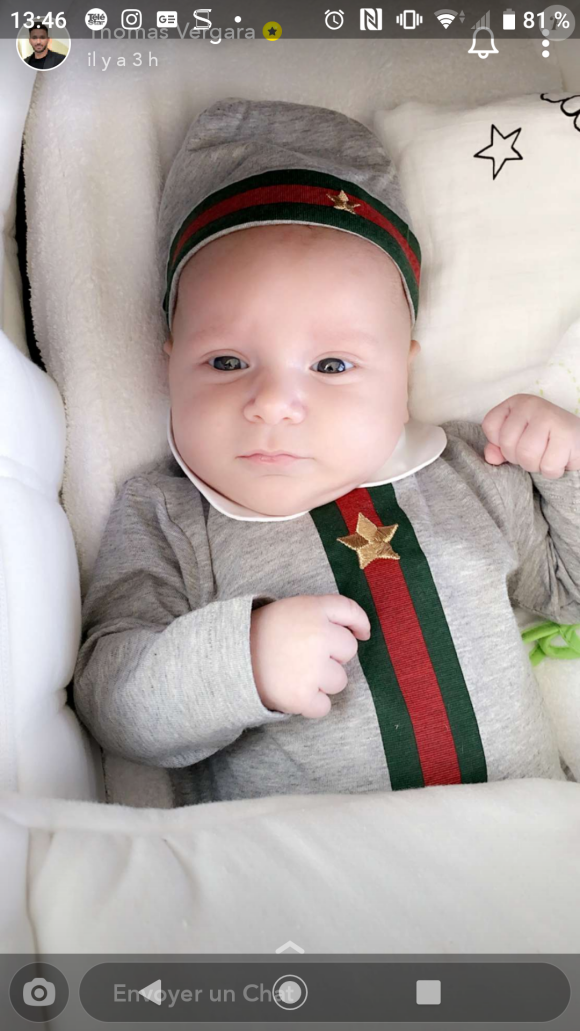 Nabilla Benattia, son fils Milann adorable pour sa première sortie, le 20 décembre 2019
