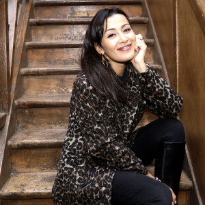 Karima Charni - Sortie du Livre de Christophe Michalak la Patisserie en Famille à Paris le 9 octobre 2019. © Cédric Perrin/Bestimage