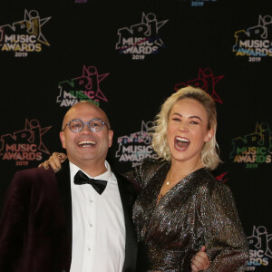 Yoann Riou, Emmanuelle Berne - 21e édition des NRJ Music Awards au Palais des festivals à Cannes le 9 novembre 2019. © Dominique Jacovides/Bestimage