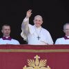 Septième bénédiction Urbi et Orbi de Noël pour le pape François à Rome le 25 décembre 2019. © Imago / Panoramic / Bestimage