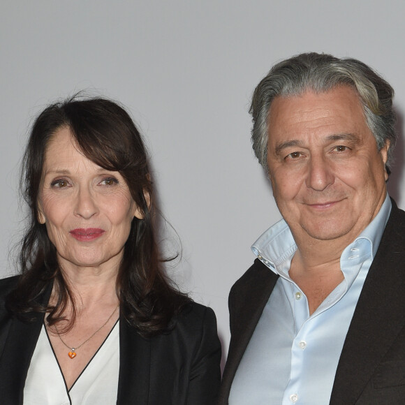 Chantal Lauby et Christian Clavier - Avant-première du film "Qu'est-ce qu'on a encore fait au Bon Dieu ?" au cinéma Le Grand Rex à Paris, le 14 janvier 2019. © Coadic Guirec/Bestimage