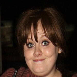 La chanteuse Adele à Londres en 2008.