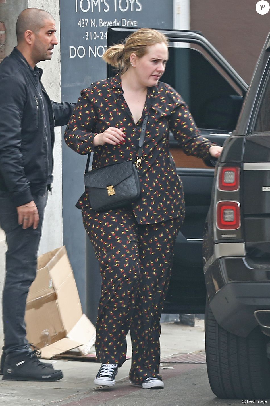 Exclusif - La chanteuse Adele à Los Angeles le 19 novembre 2018.