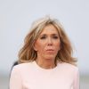 Brigitte Macron, Première dame - Déplacement en Côte d'Ivoire - Arrivée du Président de la République et de sa femme à l'aéroport international Félix Houphouët Boigny à Abidjan le 20 décembre 2019. © Dominique Jacovides / Bestimage