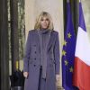Brigitte Macron - Brigitte Macron félicite l'équipe de France de Fed Cup au palais de l'Elysée, Paris, France 12 novembre 2019. © Gwendoline Le Goff/Panoramic/Bestimage
