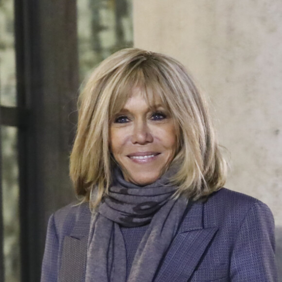 Brigitte Macron - Brigitte Macron félicite l'équipe de France de Fed Cup au palais de l'Elysée, Paris, France 12 novembre 2019. © Gwendoline Le Goff/Panoramic/Bestimage
