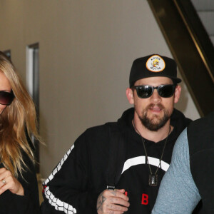 Cameron Diaz et Benji Madden à Sydney en 2015.