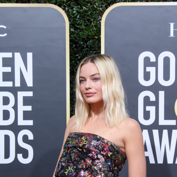 Margot Robbie - Photocall de la 77ème cérémonie annuelle des Golden Globe Awards au Beverly Hilton Hotel à Los Angeles, le 5 janvier 2020. © Hfpa/AdMedia via ZUMA Wire / Bestimage