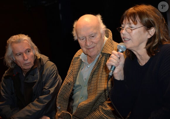 Jacques Doillon, Michel Piccoli, Jane Birkin - Projection de "La fille prodigue" de Jacques Doillon lors du festival "Toute la mémoire du monde" à la cinémathèque française à Paris le 7 février 2016.