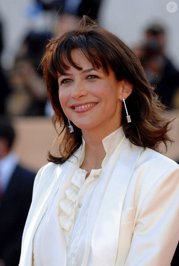 Sophie Marceau au Palais des Festivals de Canness, le 17 mai 2007. 