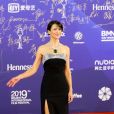Sophie Marceau  sur le tapis rouge de la cérémonie d'ouverture du 9ème festival international du film de Pekin, Chine, le 13 avril 2019. Sophie Marceau compose la délégation représentant la France lors du festival. 