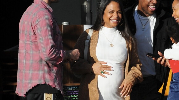 Christina Milian enceinte : sortie avec M. Pokora et sa fille, bébé approche