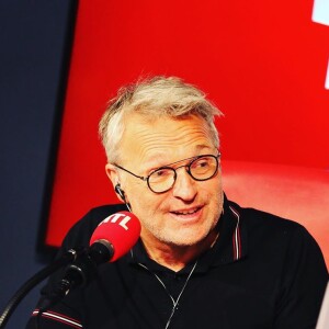 Laurent Ruquier le jour de l'enregistrement de l'émission Les Grosses Têtes, sur RTL, le 6 janvier 2020.