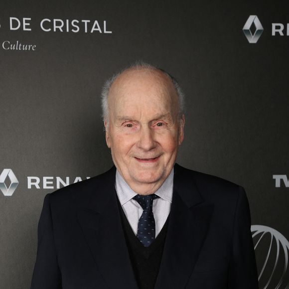Exclusif - Michel Bouquet (Meilleur comédien dans "Le Tartuffe" de Molière) - Backstage - 12ème cérémonie des Globes de Cristal au Lido à Paris, le 12 février 2018. © Rachid Bellak / Pool / Bestimage 