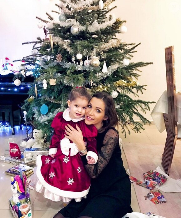 Julia Paredes et sa fille Luna, décembre 2019.
